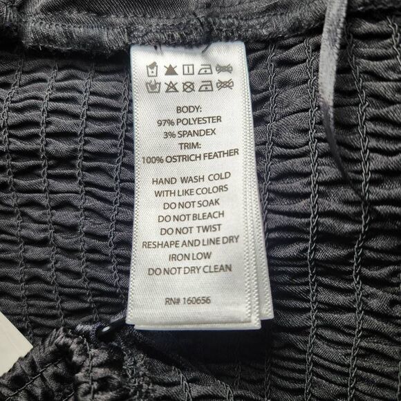 Bailey 44 Ostrich Feather Crop Tank Top - Picture 8 of 9